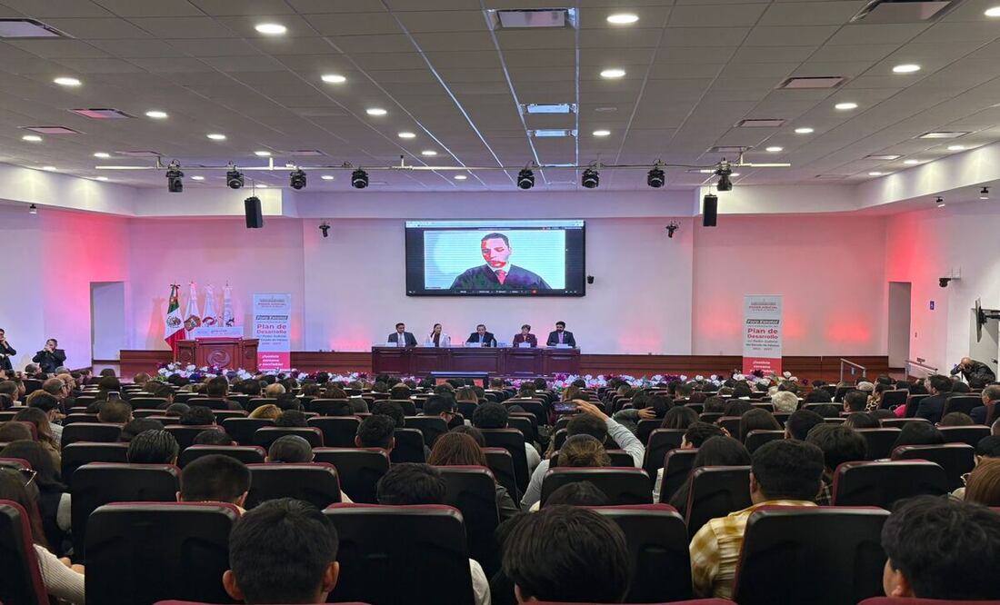 Foro Estatal para la elaboración del Plan de Desarrollo del Poder Judicial del Estado de México 2025-2027 / Foto Alma Rodríguez