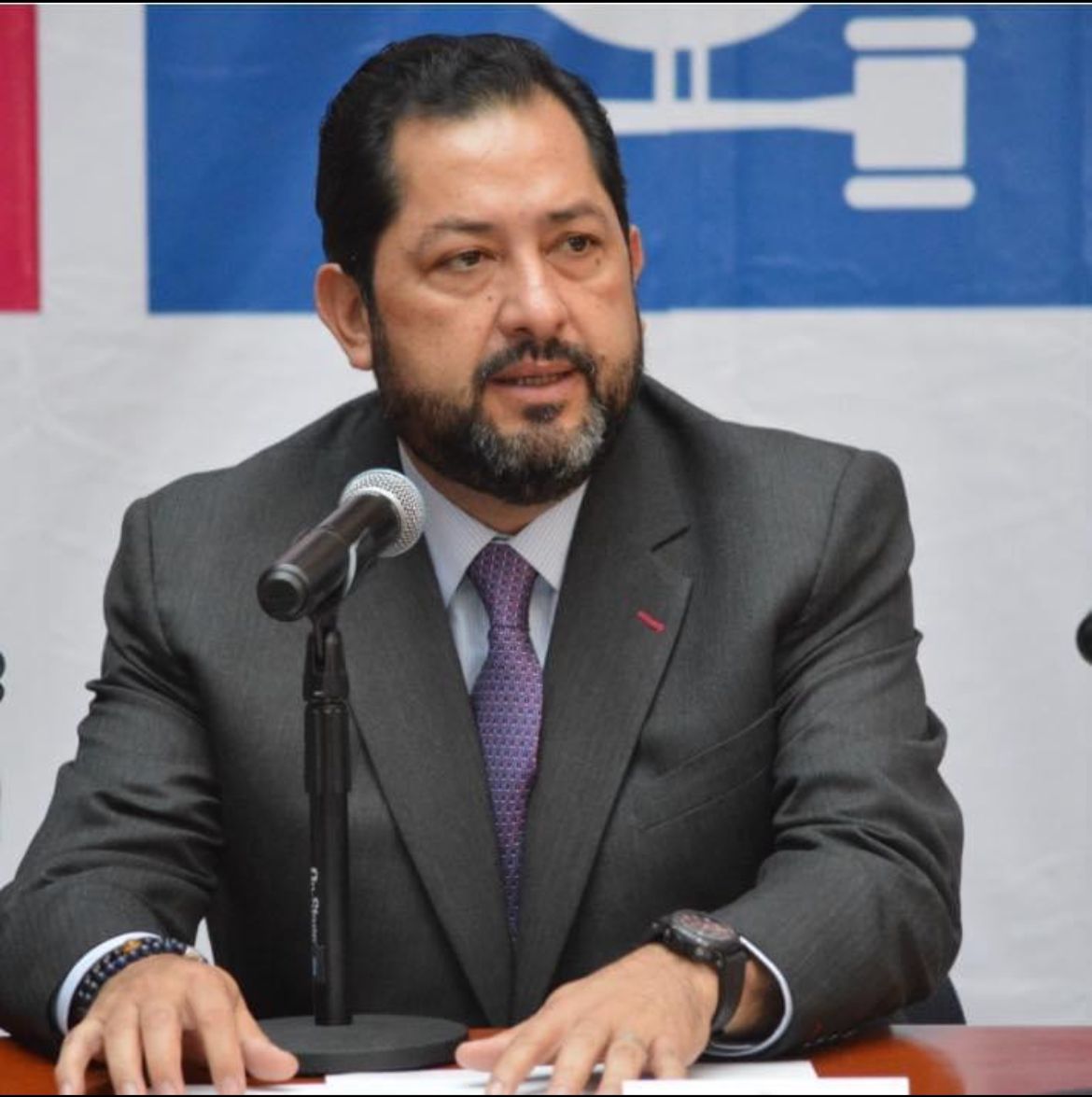 Francisco Vázquez, el coordinador de Morena en Edomex. Foto