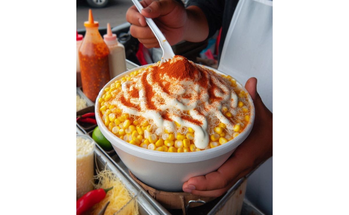 En el evento gastronómico participarán comerciantes de la demarcación quienes ofertarán una amplia variedad de esquites. Foto: IA