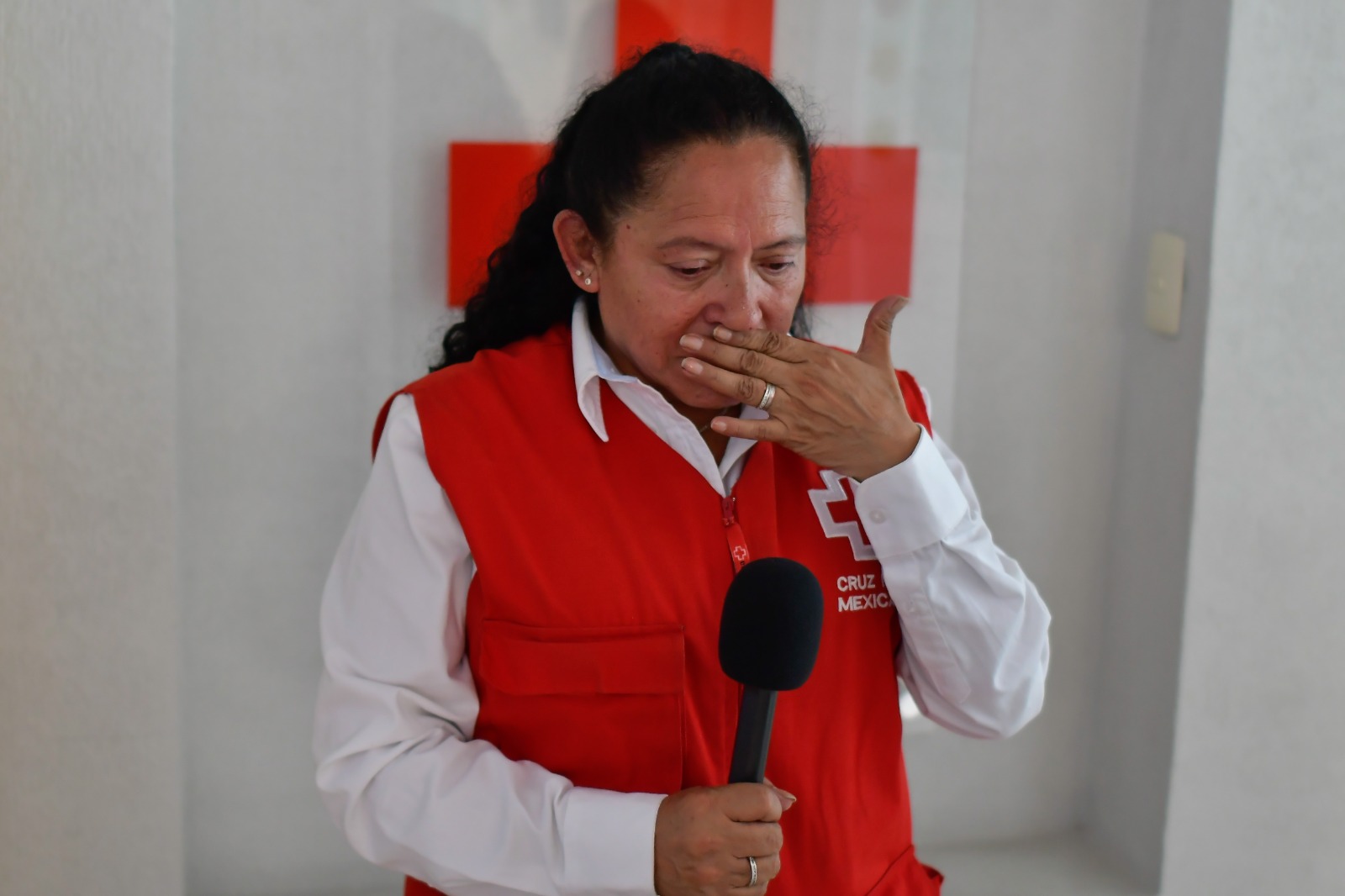 María Guadalupe Álvarez Olvera participó en el rescate de personas entre los escombros de los edificios que colapsaron en la Ciudad de México