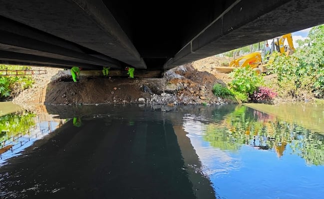 Puente San Lorenzo alcanza 75% de rehabilitación