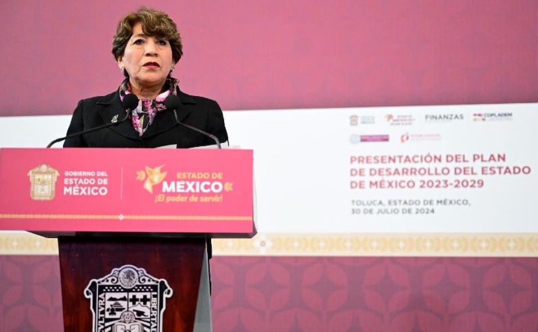 La gobernadora Delfina Gómez decretó la actualización del Plan de Desarrollo del Estado de México en la Gaceta de Gobierno. Foto Especial