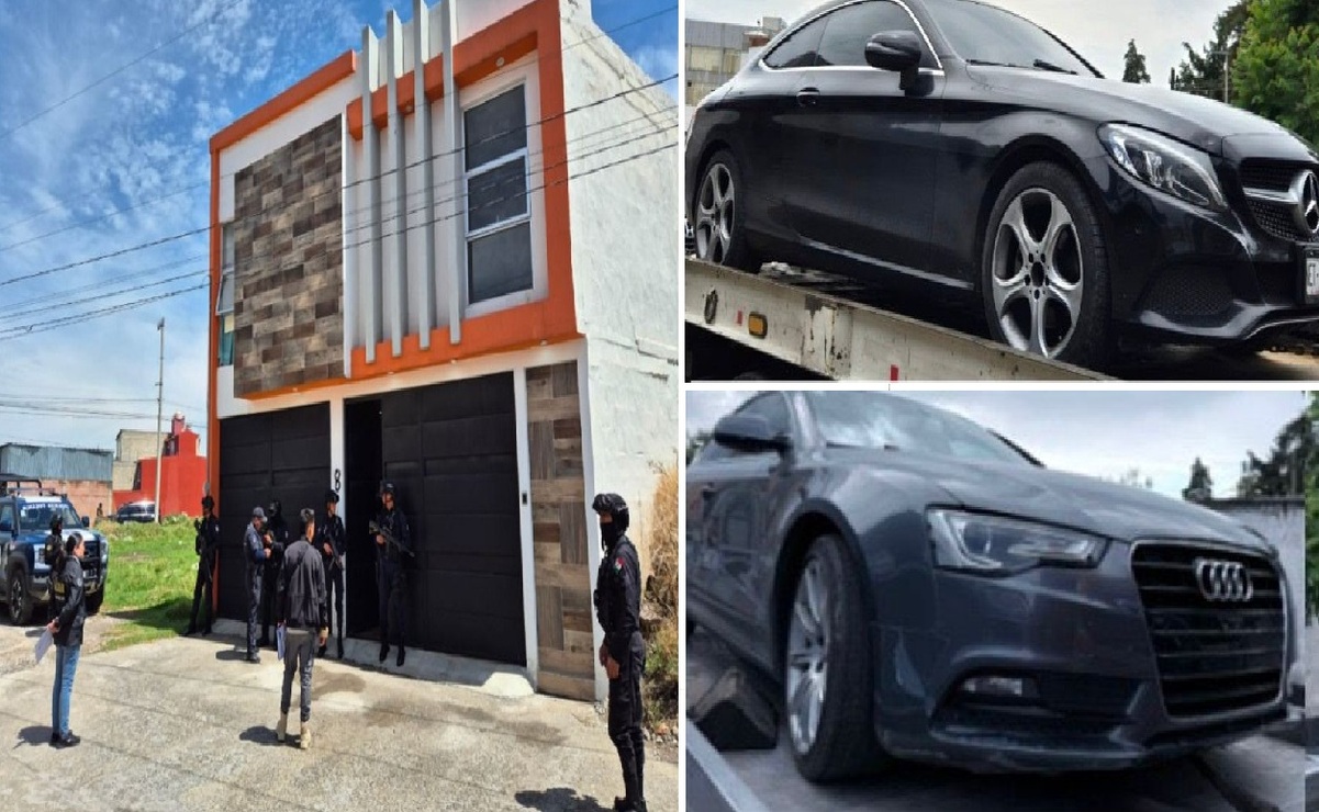 Aseguran vehículos robados y droga tras cateo en inmueble de Capultitlán
