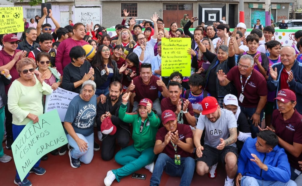 Más de 900 trabajadores del Ayuntamiento y colonos retiraron toneladas de basura en la colonia Hank González. Foto Especial