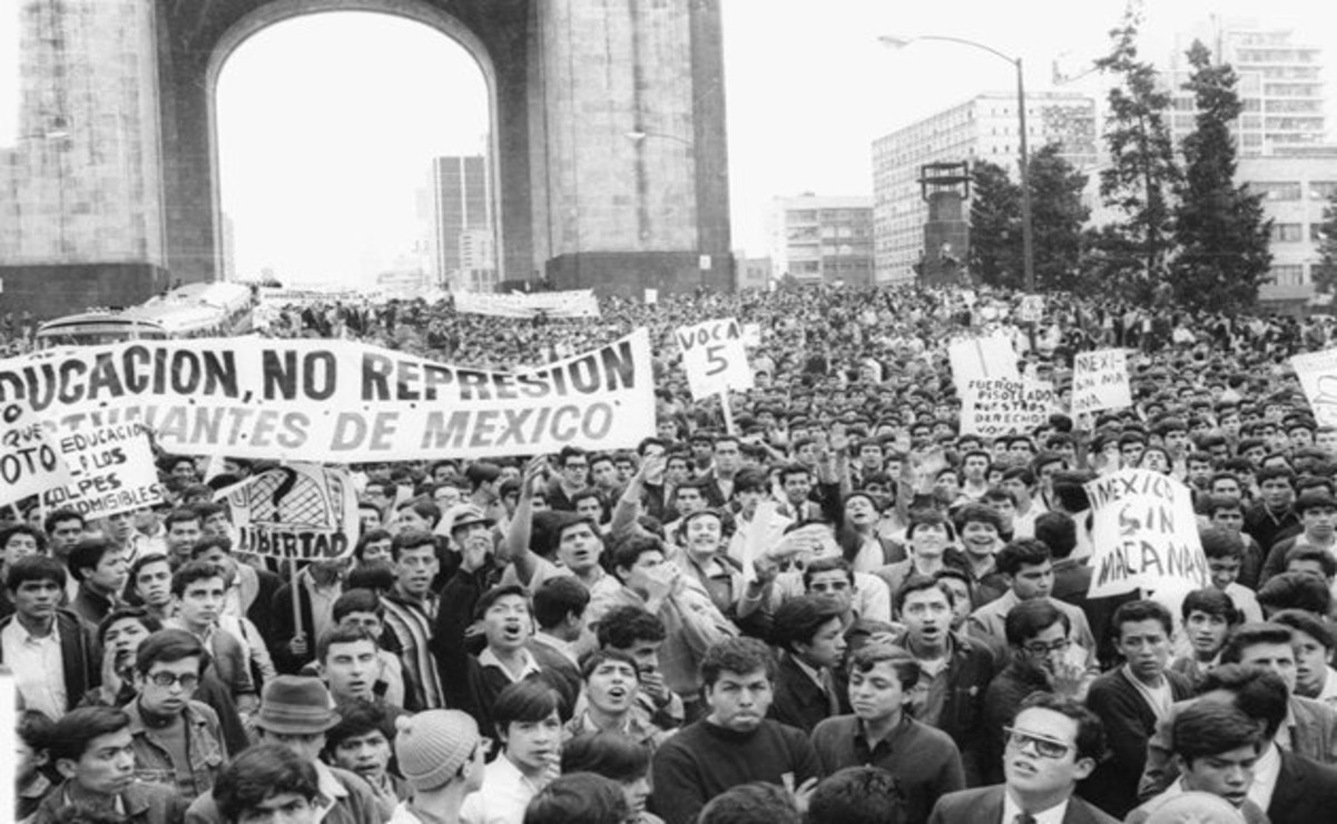 “¡2 de octubre no se olvida!”: Conmemoración de Tlatelolco