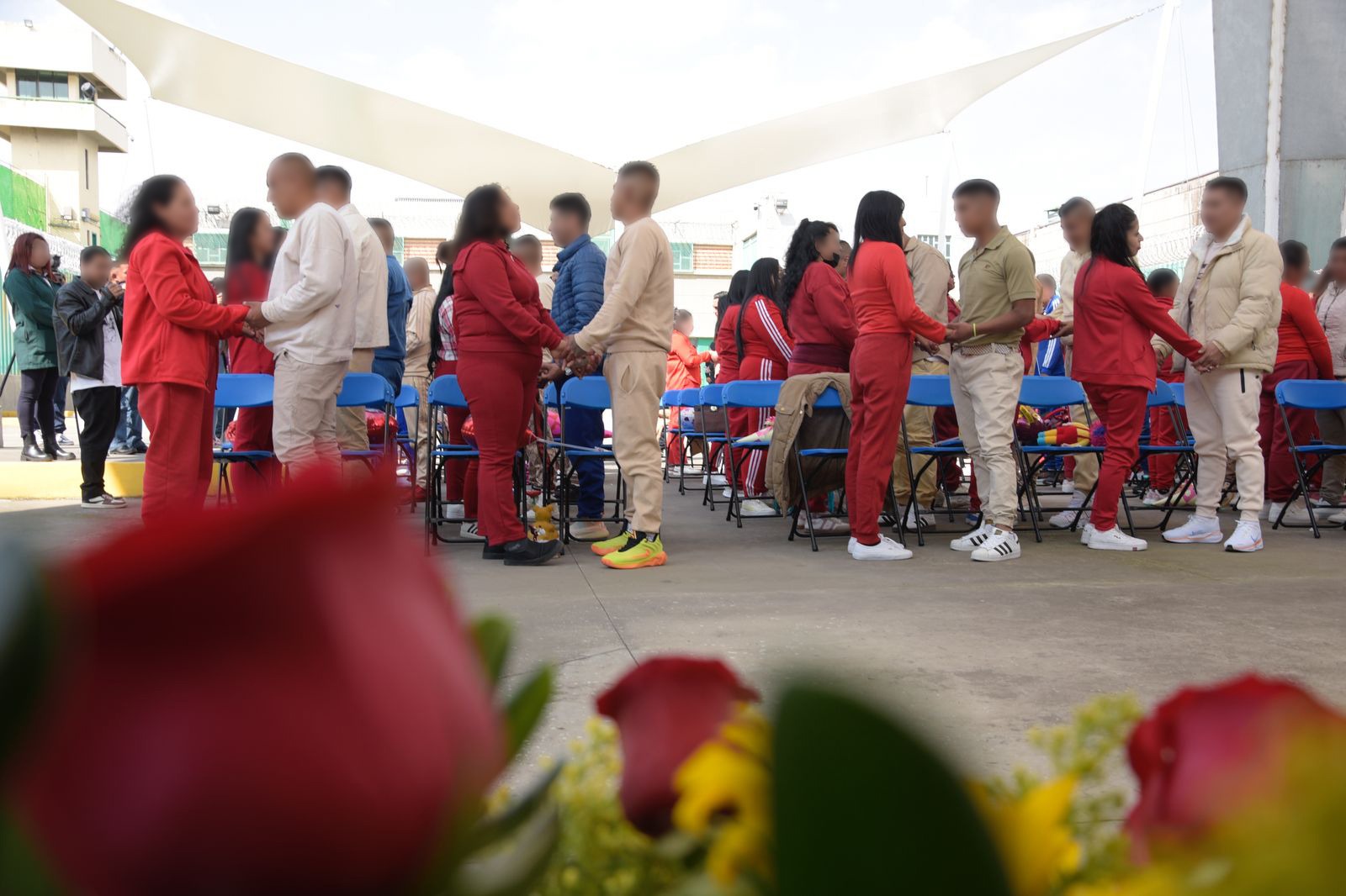 La jornada fue organizada por la Secretaría de Seguridad del Estado de México, en coordinación con otras instituciones y el municipio de Tenango del Valle. Foto Especial