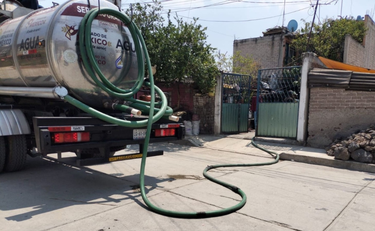 Compromiso con el agua: Así trabaja la CAEM, distribuyendo más de 8 millones de litros en el Valle de Toluca y rehabilitando pozos como Ayapango para beneficio de miles de mexiquenses. Foto: Especial