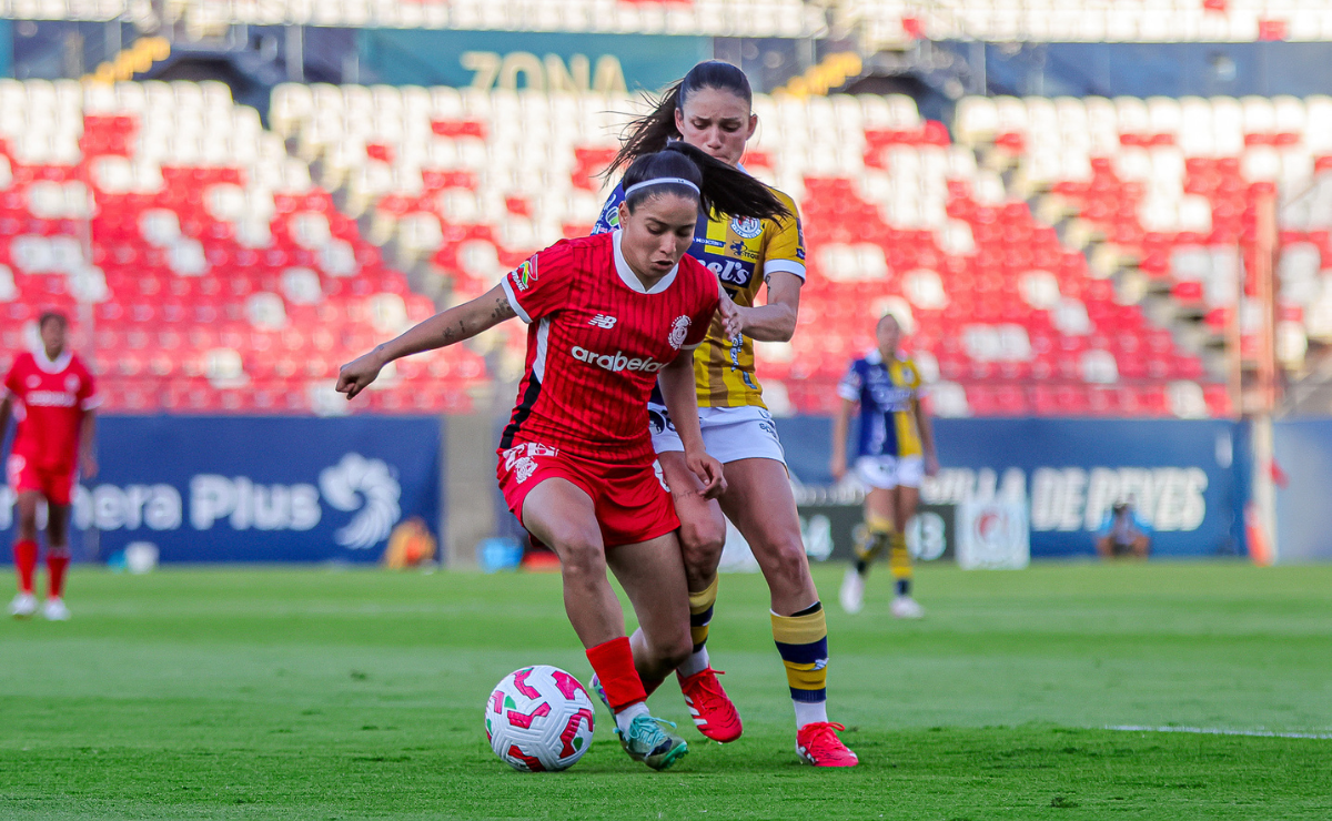 Diablas Rojas caen 1-0 ante Atlético de San Luis en el Estadio Alfonso Lastras. Foto: Especial