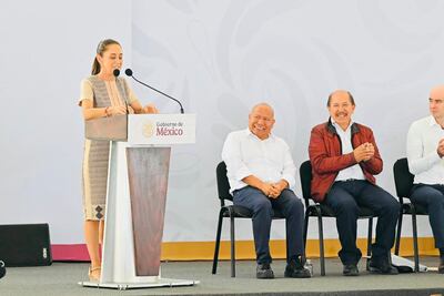 Sheinbaum anuncia nuevos sistemas de transporte para el oriente del Valle de México