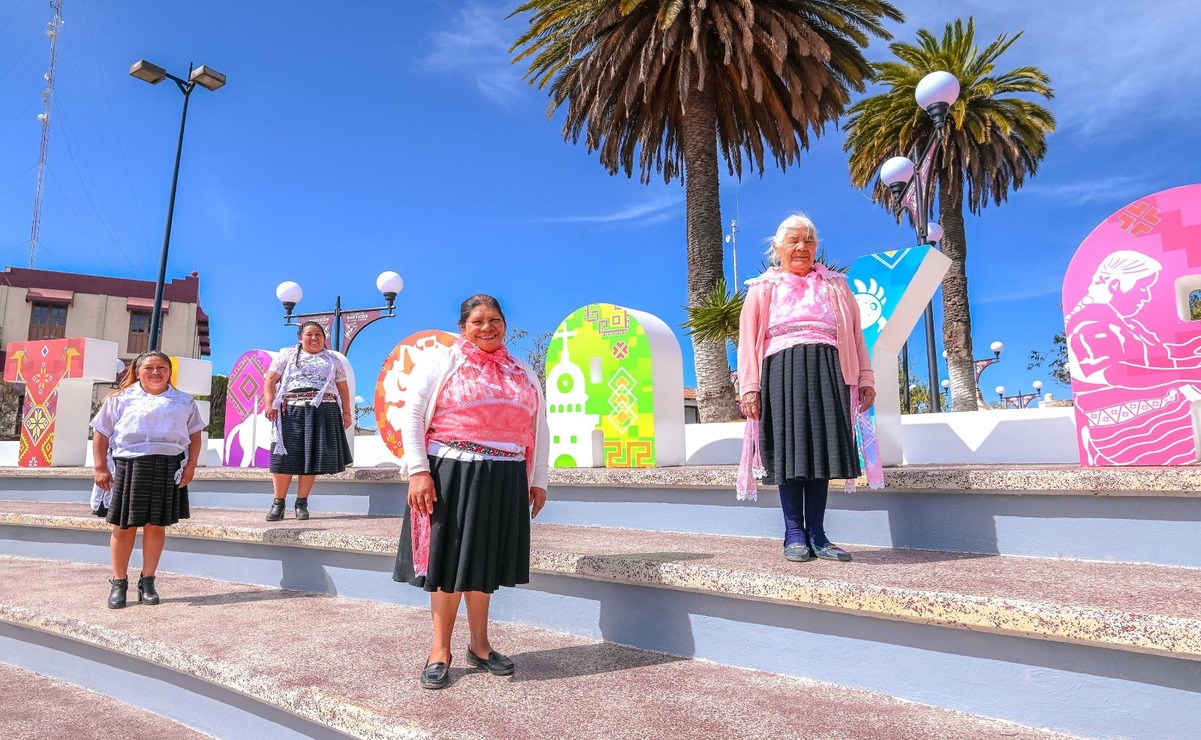 La plaza municipal de Temoaya renace y fortalece su identidad cultural con magnífica renovación