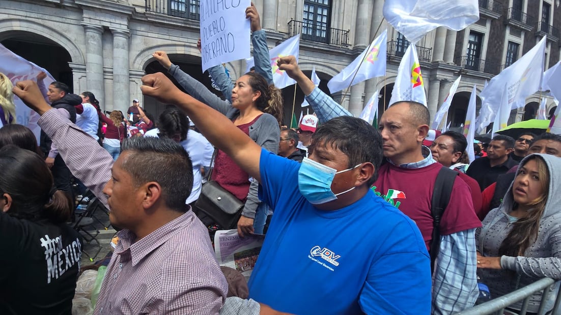 Refrendaron su respaldo total a la presidenta de México, Claudia Sheinbaum Pardo. Foto: Alma Rodríguez/ El Universal