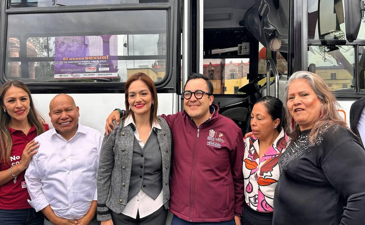 Tlalnepantla lanza campaña contra acoso sexual en transporte público