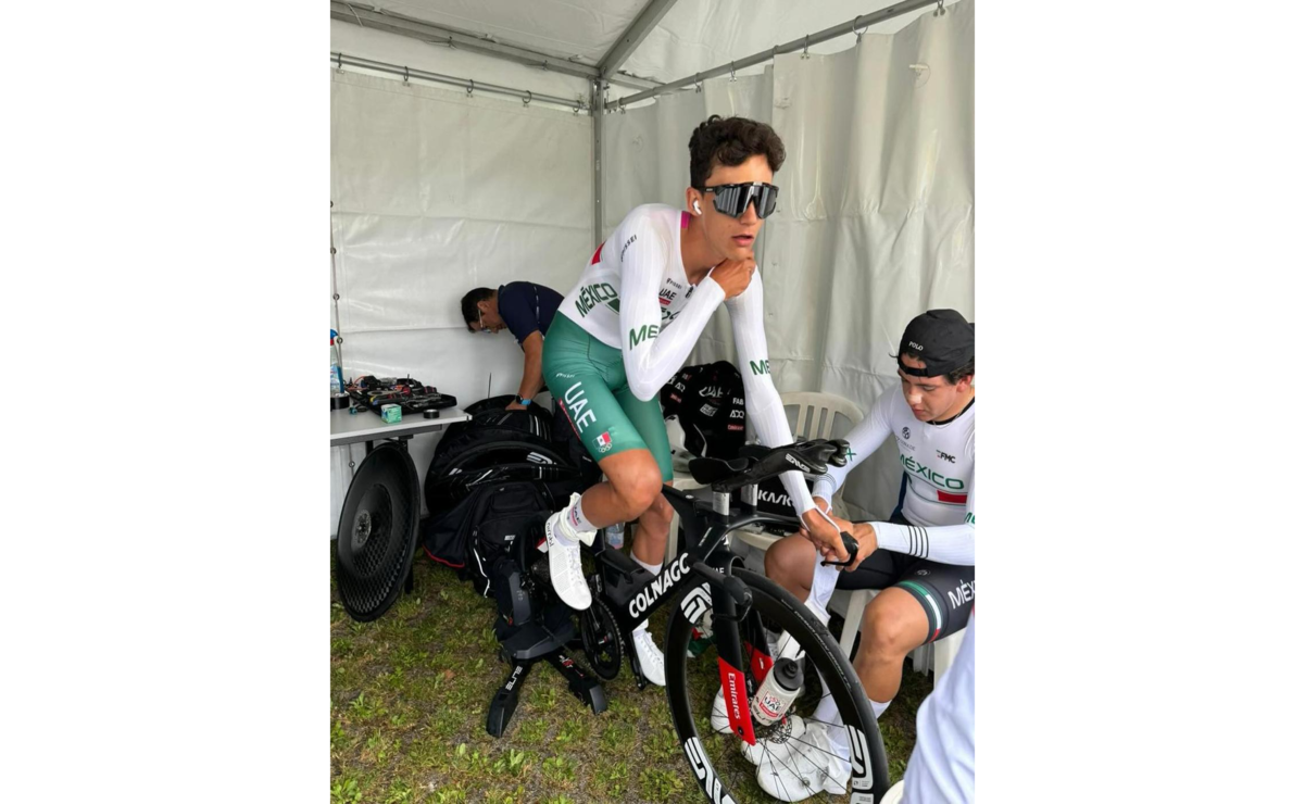 El mexicano Isaac del Toro tendrá una nueva prueba de fuego, cuando compita en el Gran Fondo Sub-23. Foto: Especial