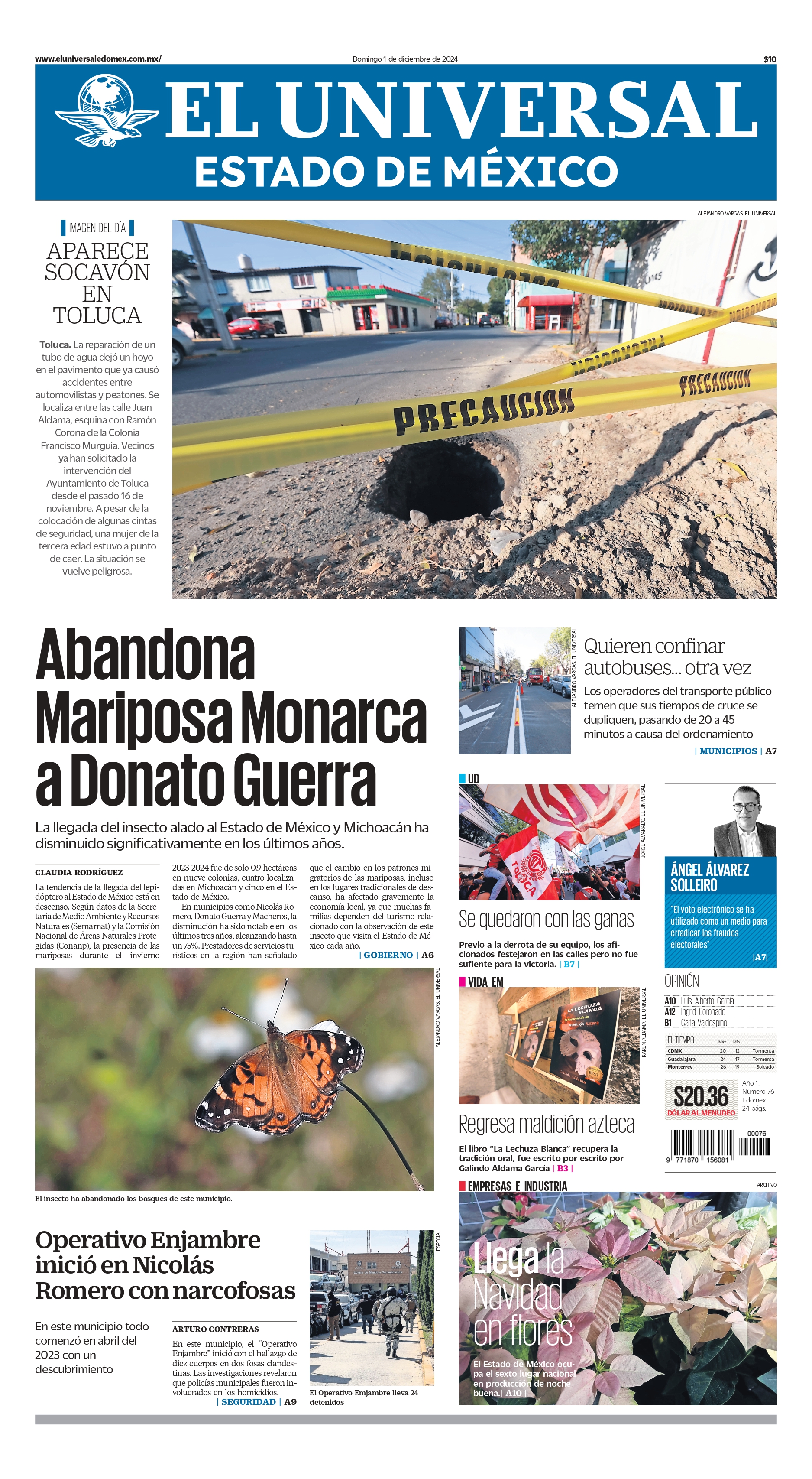 Portada Edomex 01 de diciembre