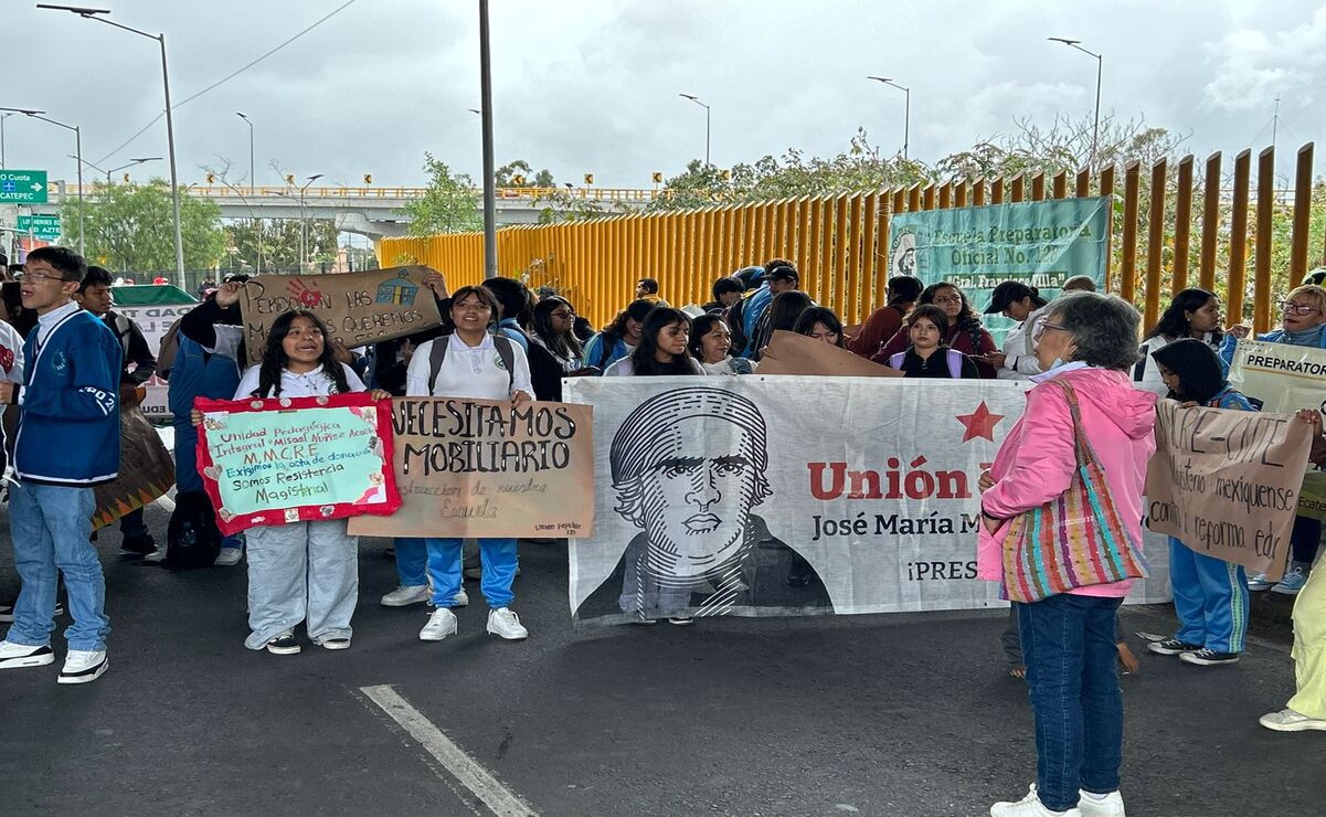 La protesta genera afectaciones en la circulación vehicular en esa región de la metrópoli / Foto Especial