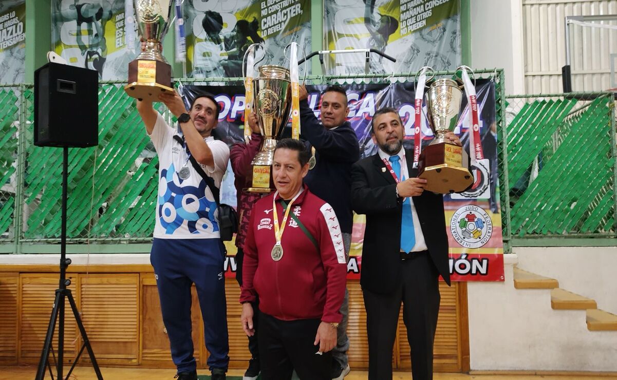 El equipo del Estado de México culmino con más de 15 preseas de oro obtenidas Foto: Especial