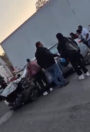 Fuerte accidente en el Puente de Tejamanil: Tráiler impacta vehículo particular