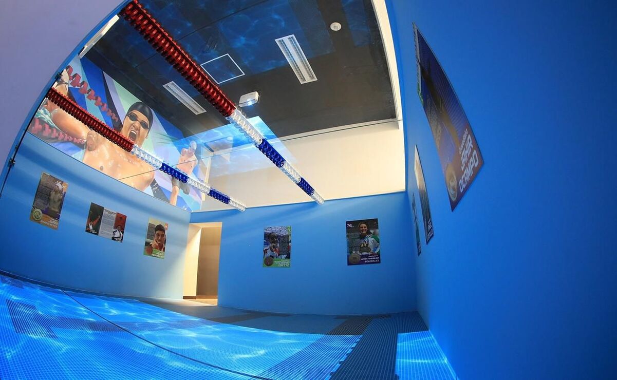 Museo del Deporte ubicado en el Centro Cultural Mexiquense Bicentenario (CCMB) en Texcoco / Foto Especial