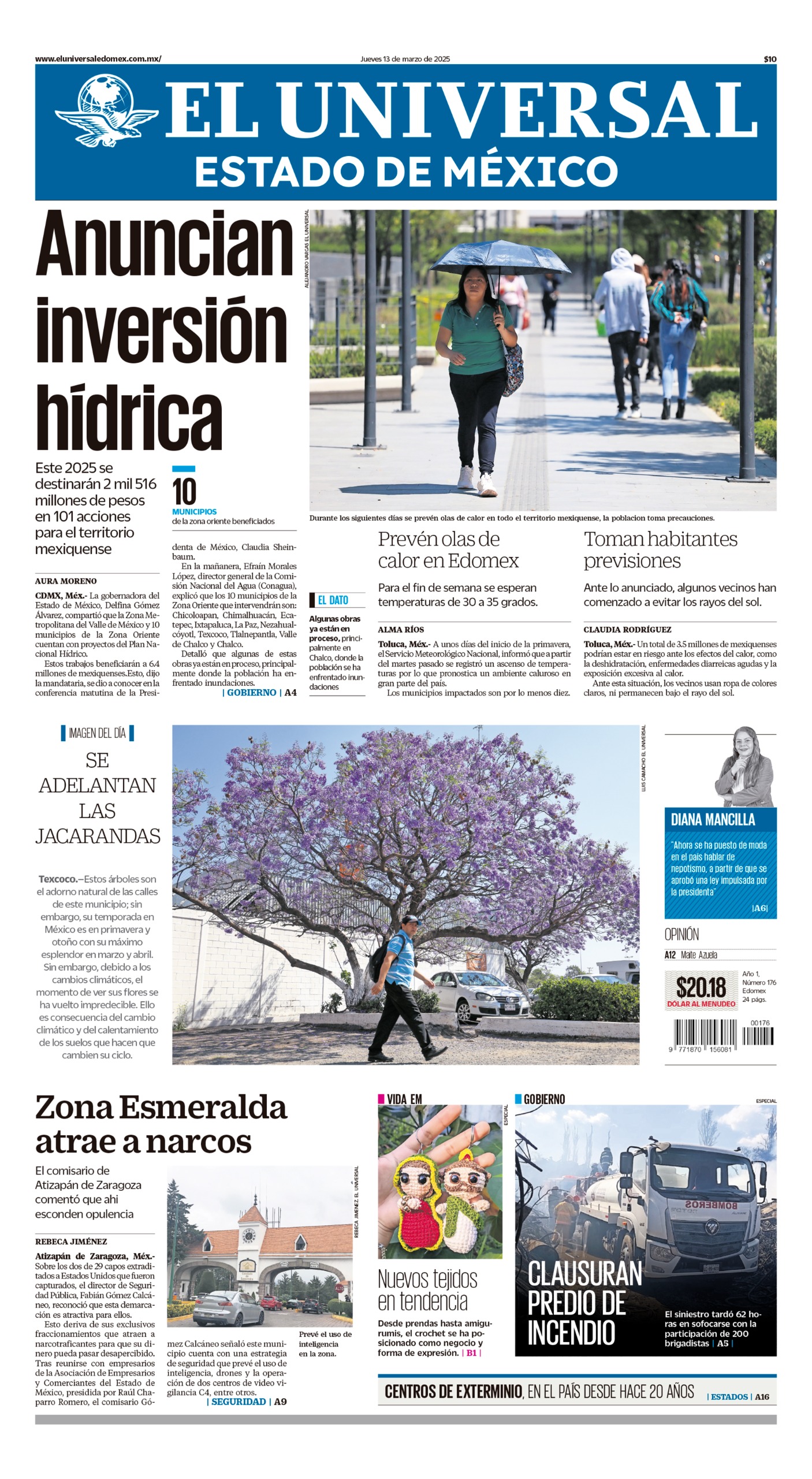 Portada 13 de marzo 2025