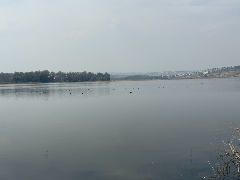La presa Lago de Guadalupe se convertirá en un pilar estratégico para el suministro de agua en el Valle de México. Foto Arturo Contreras / El Universal