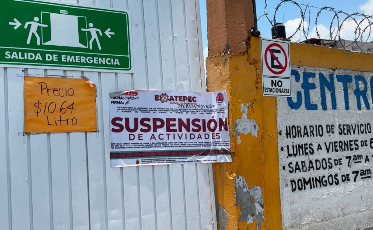 Durante la nueva administración se han cerrado 25 gaseras que operaban de manera ilegal en Ecatepec. Foto: Especial