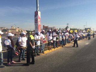 Las calles de Ecatepec se llenaron de miles de personas / Foto Especial