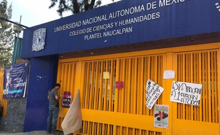 UNAM Inicia proceso de expulsión de estudiantes que detonaron explosivos dentro del CCH Naucalpan