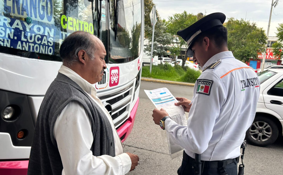 ¡Adiós a la preocupación! El Operativo Pasajero Seguro transforma las calles de Toluca en rutas confiables. Foto: Especial