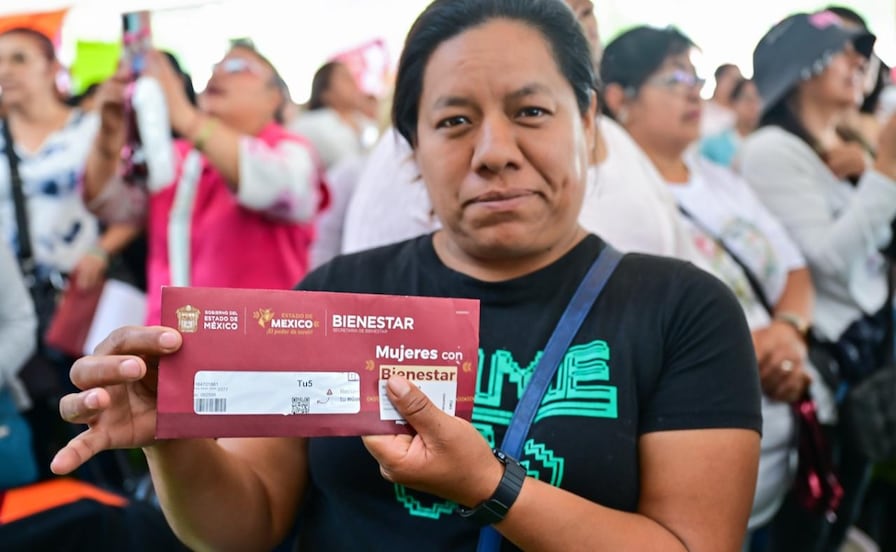 Inició Edomex la dispersión de apoyo de “Mujeres con Bienestar”; consulta el calendario