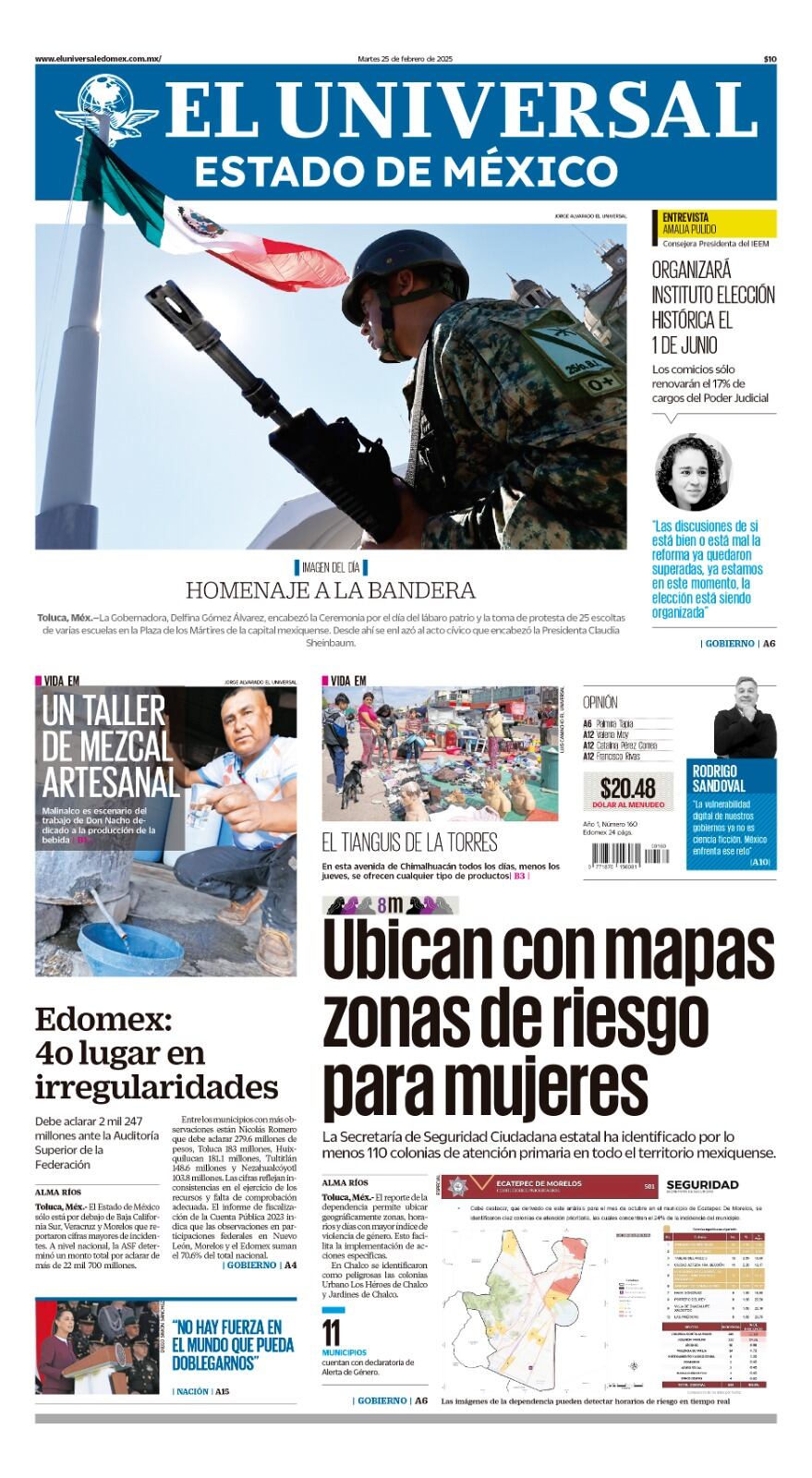 Portada 25 de febrero 2025