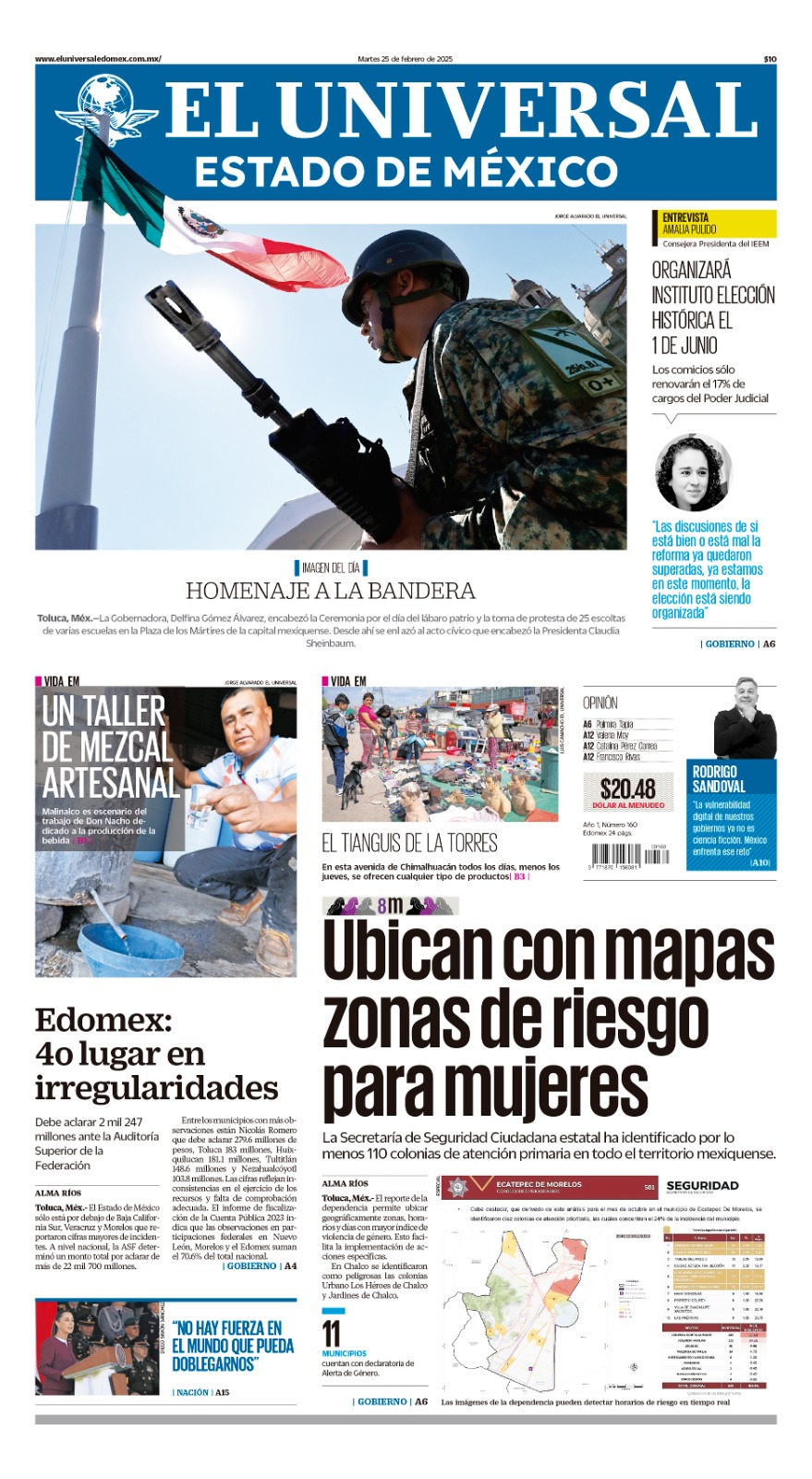 Portada 25 de febrero 2025