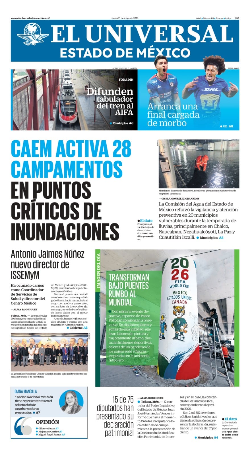 Portada 21 de mayo de 2026