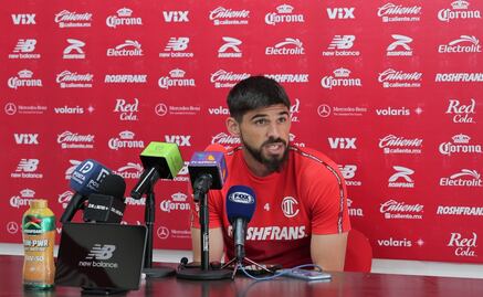 Toluca debe mejorar la línea defensiva: Bruno Méndez 