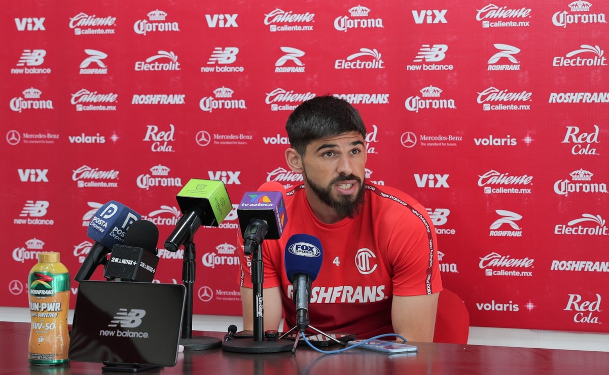 Toluca debe mejorar la línea defensiva: Bruno Méndez