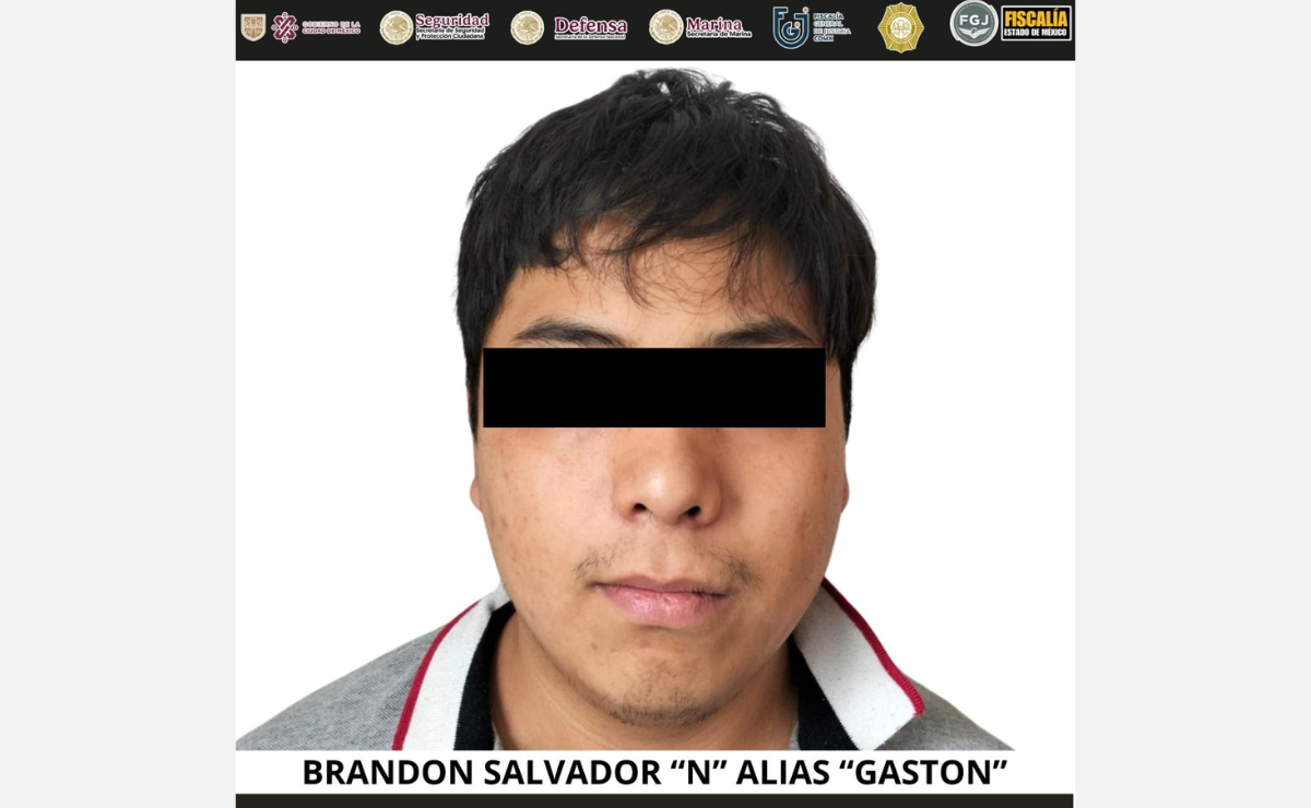 Operativo conjunto de autoridades federales y estatales permitió la captura de “El Gastón” en Coacalco, quien ahora se encuentra recluido en Ecatepec. Foto: Especial