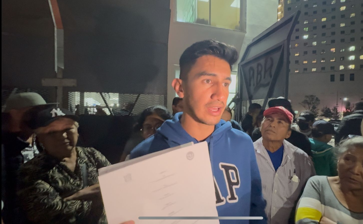 Francisco Fuentes, abogado de los colonos, denuncia abuso de autoridad tras la liberación de Omar Zúñiga en Tultitlán Foto: Arturo Contreras