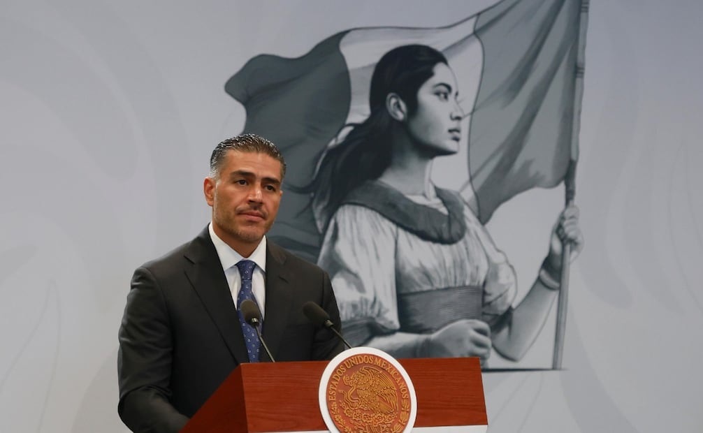 Omar García Harfuch, titular de la SSPC, destacó la detención de más de 3 mil 300 personas por delitos de alto impacto en la entidad. Foto Alejandro Vargas / El Universal