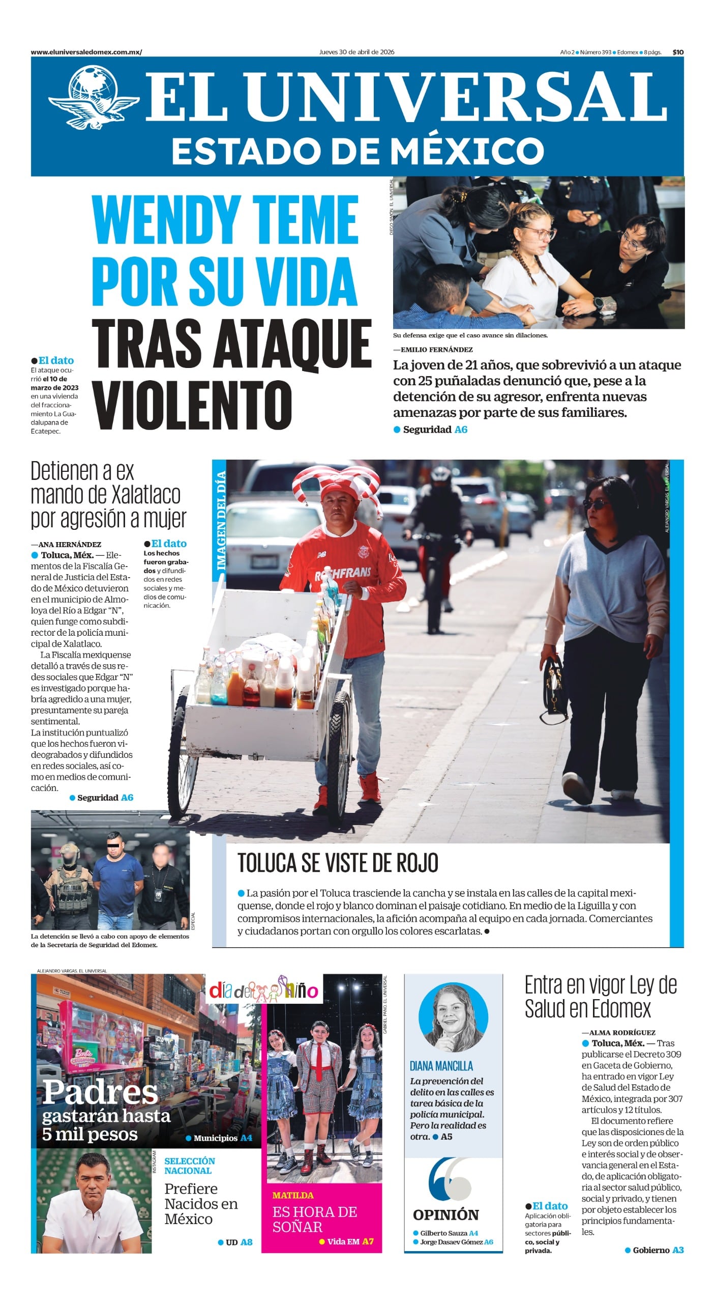 Portada 30 de abril de 2026