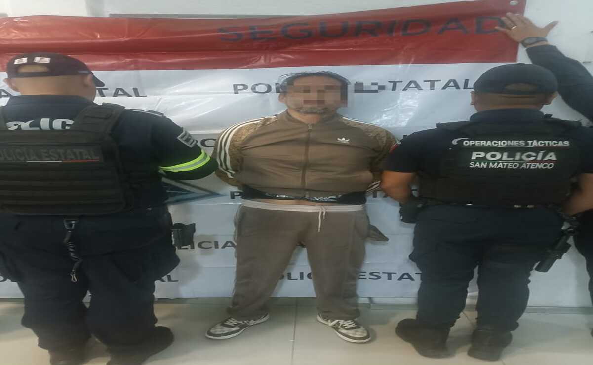Tras el intento de asalto, Julio “N” de 52 años, originario de la Alcaldía Álvaro Obregón, en la Ciudad de México, también fue detenido. Foto: Especial