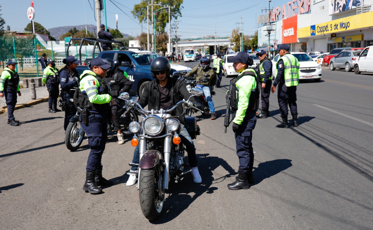 Motos a revisión: El nuevo operativo en Tlalnepantla ya dejó 19 multados en su primer día. Foto: Archivo