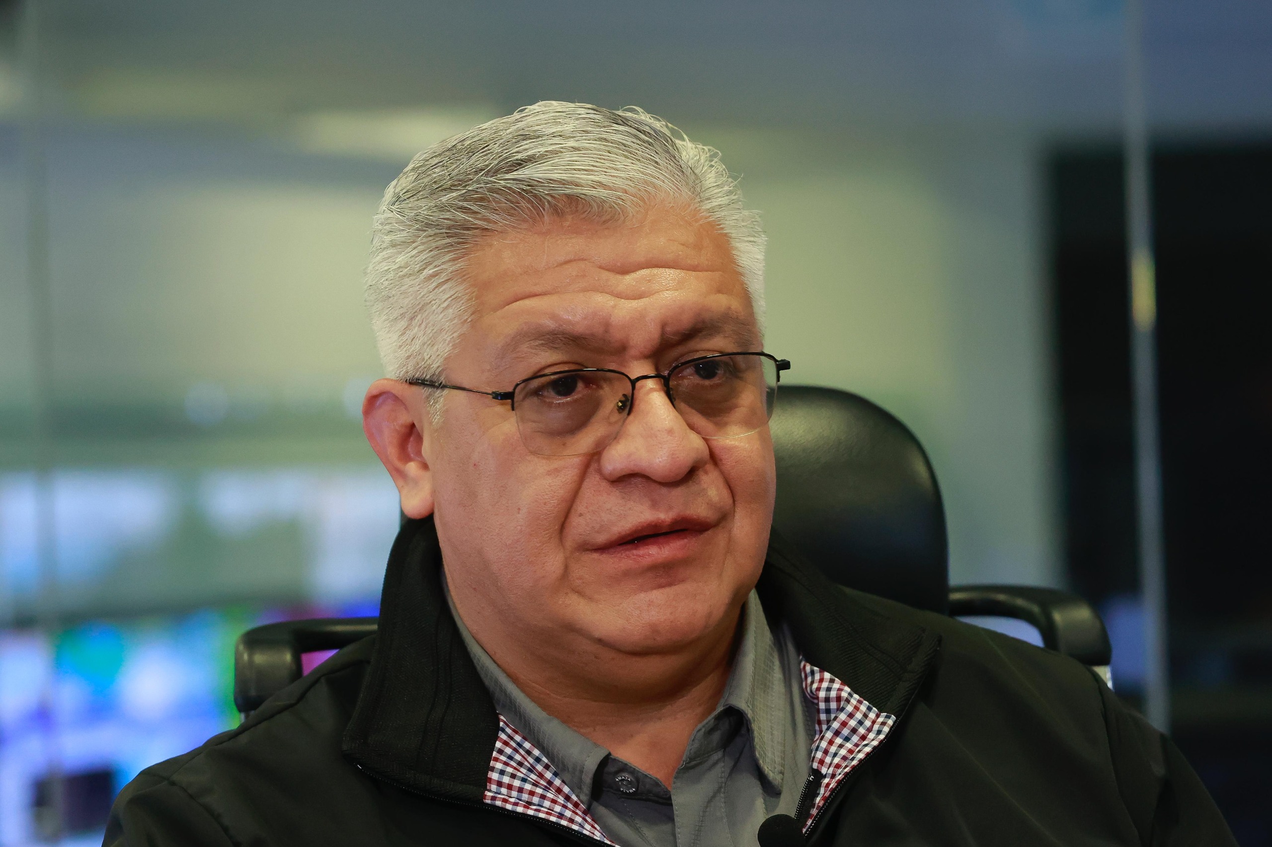 El secretario de Seguridad, Cristóbal Castañeda. Foto Alejandro Vargas