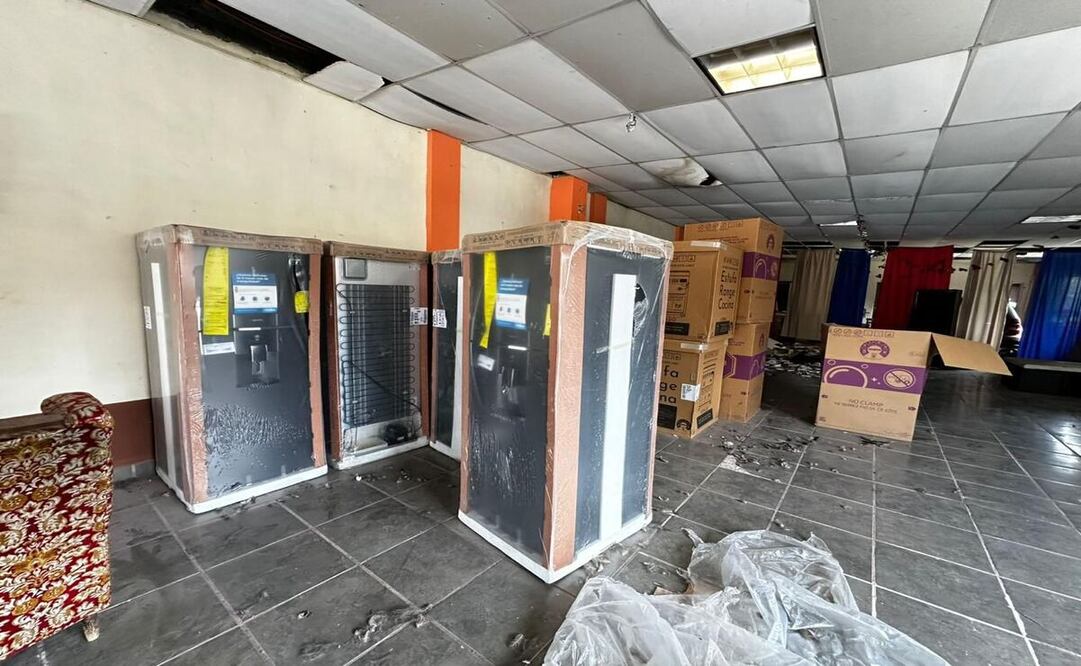 La diligencia fue resultado de una investigación iniciada tras el robo de un vehículo de carga que transportaba electrodomésticos. Foto: Especial