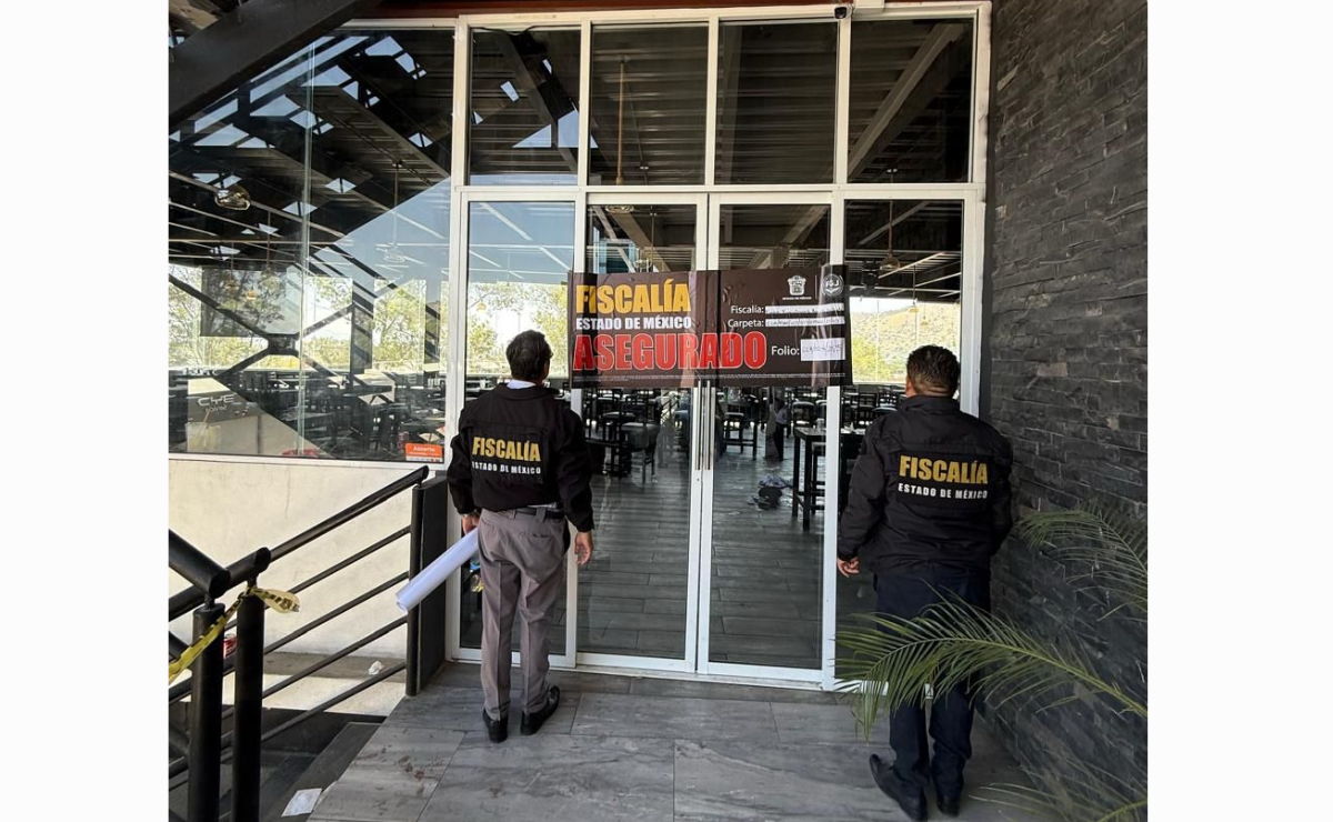 La FGJEM asegura establecimientos fachada en Edomex, golpeando la estructura del crimen organizado Foto: Especial