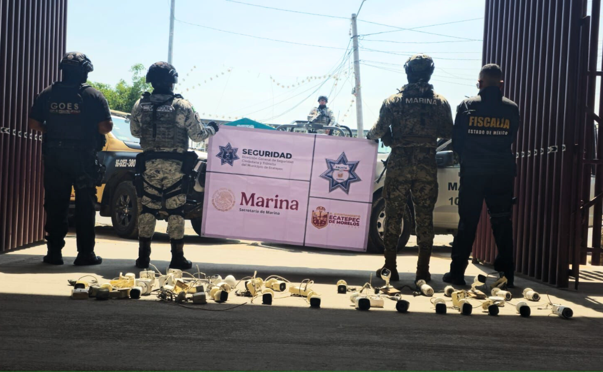 “Operativo Halcón”: Desmantelan red ilegal de videocámaras en Ecatepec; desinstalan 43