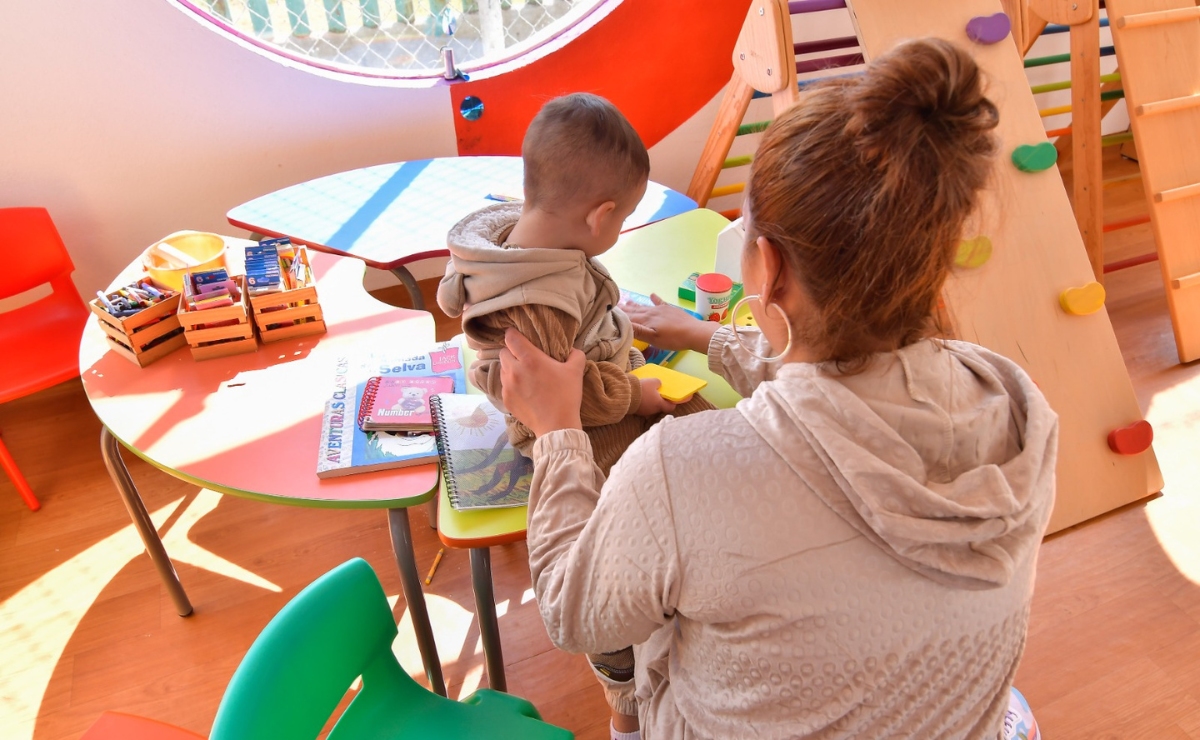 Se estima que miles de niños en México viven con sus padres en prisión, sin un registro oficial de su situación. Foto: Arturo Hernández