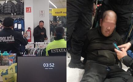 ¡Drama en Toluca! Hombre a punto de quitarse la vida en tienda departamental
