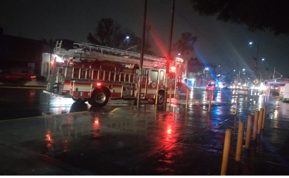 Ecatepec activó el Operativo Tormenta para atender distintos puntos afectados por las lluvias Foto: Especial