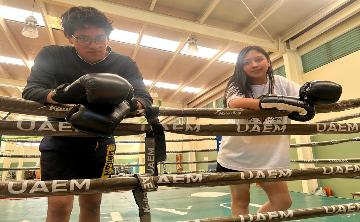 Para los jóvenes el boxeo, ha sido una manera de combinar su interés por la defensa personal con la necesidad de mantener un equilibrio emocional. Foto: Alejandra Santillán.