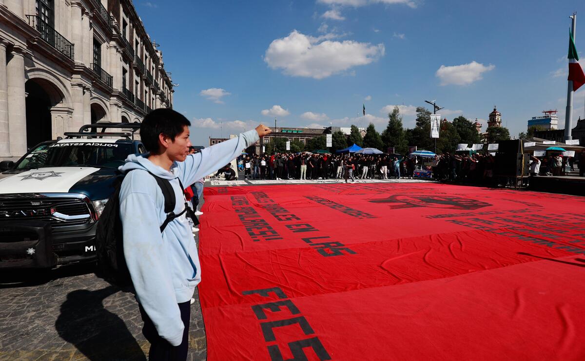 Normal Rural Lázaro / Foto: Alejandro Vargas