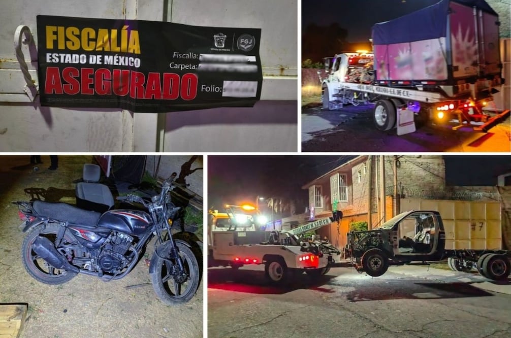 La mercancía recuperada, consistente en productos de limpieza y abarrotes, tiene un valor estimado superior a los 545 mil pesos. Foto Especial